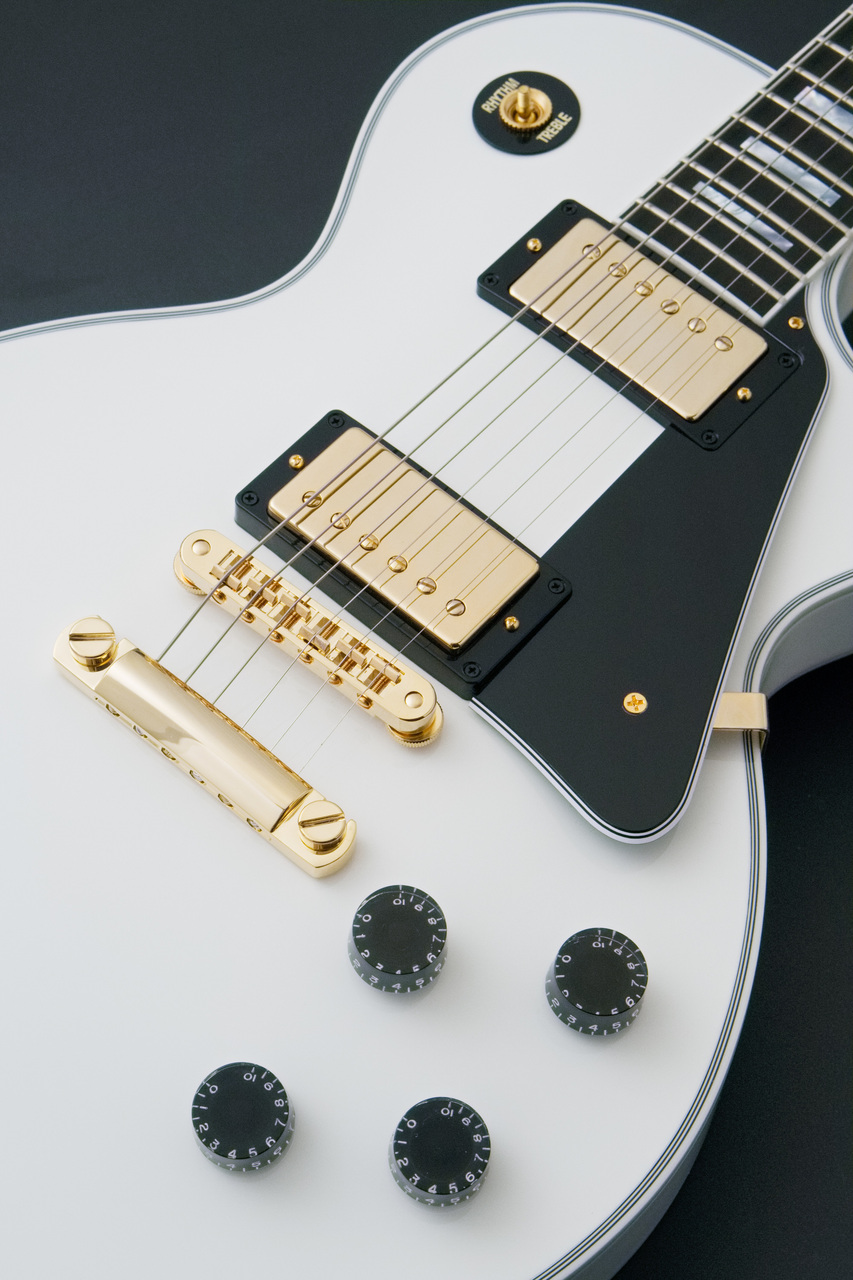 ギター Gibson Custom Shop Les Paul Custom w Gibson Custom Shop Les Paul Custom w/ Ebony Fingerboard