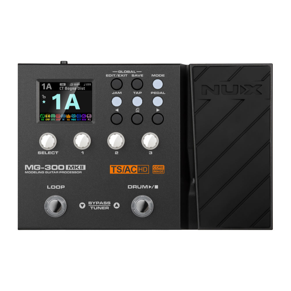 し*ご様 NUX MG-300 モデリングギターエフェクター nux ニューエックス MG-300 MKII アンプモデラー マルチ