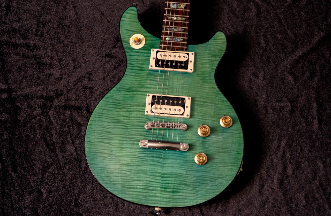 Epiphone Tak Matsumoto DC Standard Plus Top Aqua Blue 2013 3.62kg