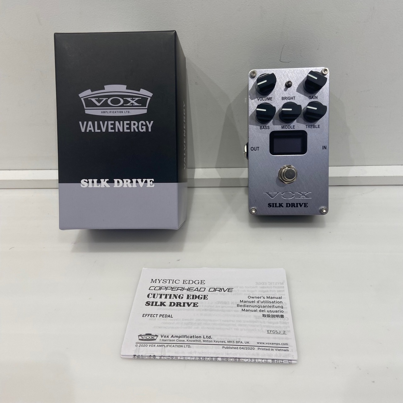 VOX SILK DRIVE VE-SD オーバードライブ（中古/送料無料）【楽器検索