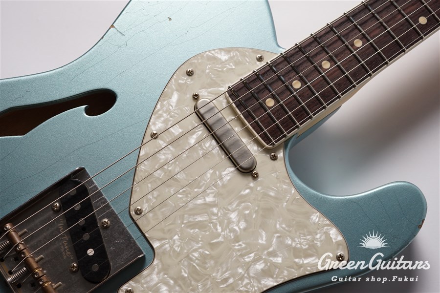 ギター Black Smoker DELTA-S TRAD MASTER Blue Black Smoker Guitar TRAD MASTER SERIES DELTA-S/BB Ice Blue