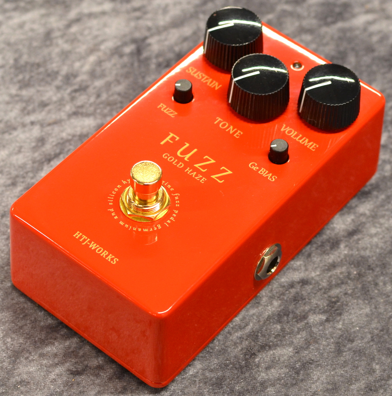 HTJ-WORKS GOLD HAZE FUZZ -Gelmanium & Silicon engine ～Solid