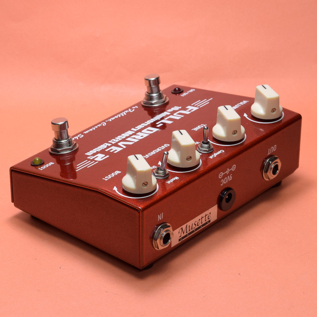 ギター FULL-DRIVE 2 10th Anniversary Fulltone Full-Drive2 MOSFET 10th Anniversary 【福岡店】（中古