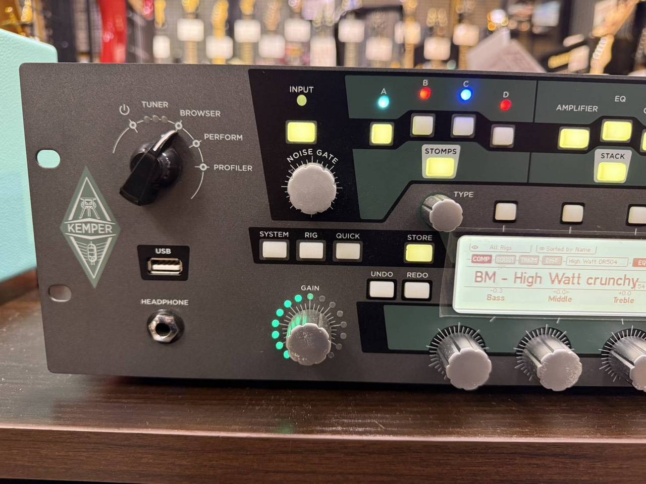 Kemper ProfilerPowerRackリモートセット Kemper Profiler Rack+Remote セット【中古】【ケンパー】（中古/送料