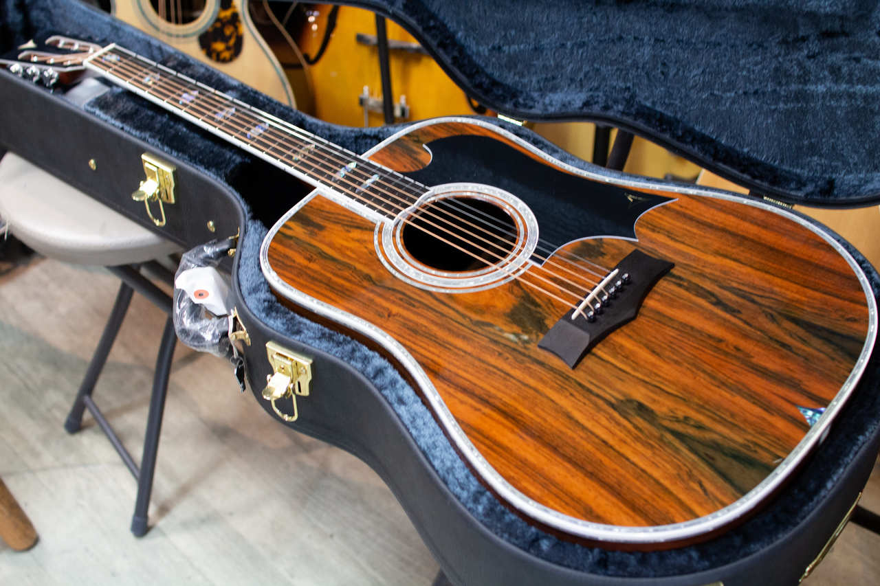 K.Yairi YW-800G オール ハカランダ マイク搭載 アンプに繋げる PICKUP