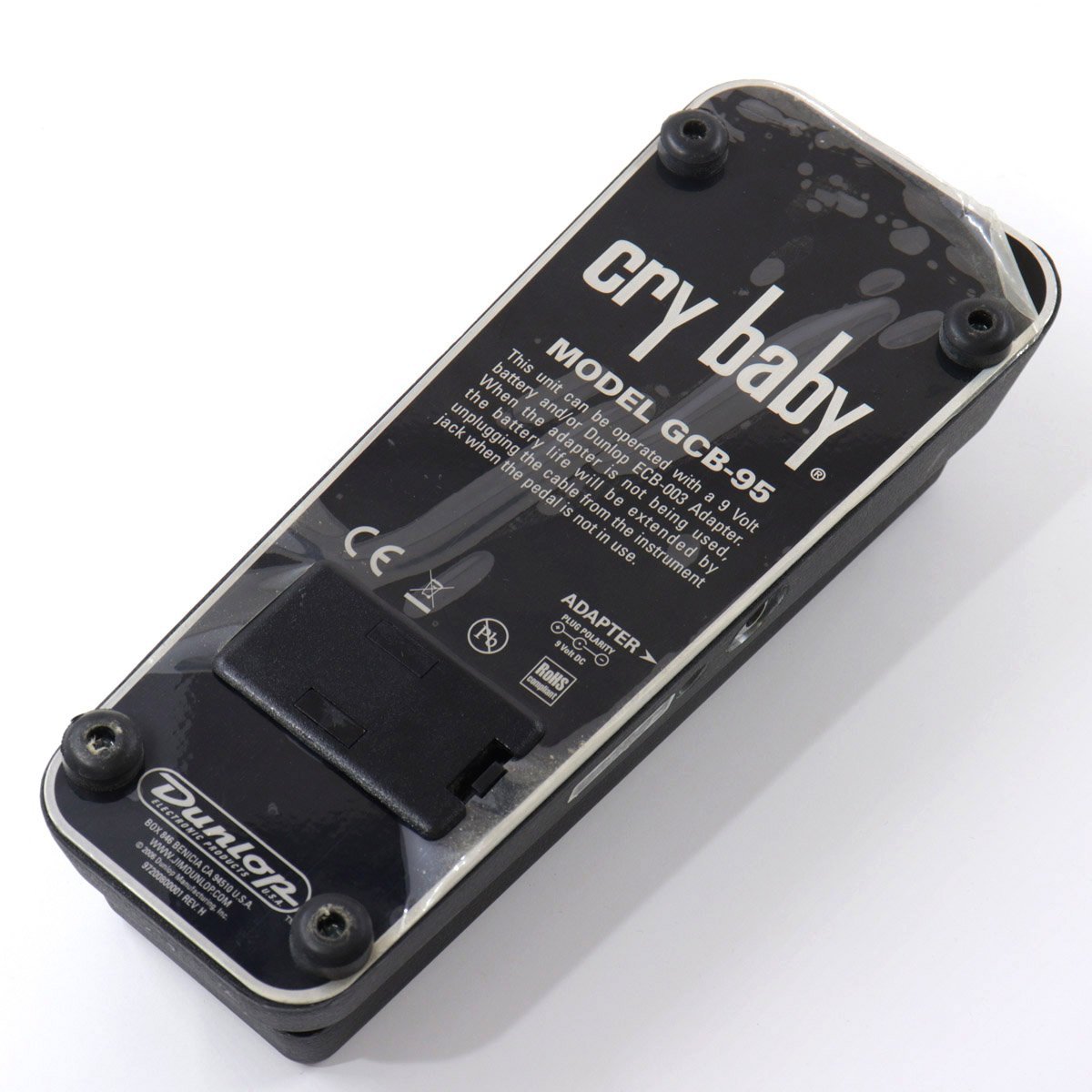 JIM DUNLOP CRY BABY GCB-95ワウペダル Jim Dunlop Cry Baby GCB-95