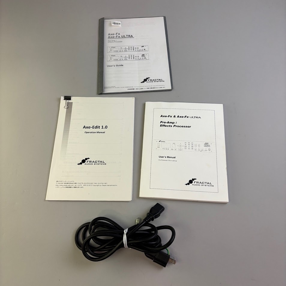 FRACTAL AUDIO SYSTEMS Axe-Fx Ultra（中古/送料無料）【楽器検索
