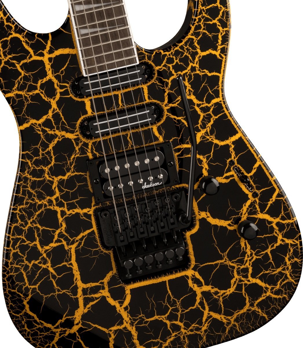 Jackson X Series Soloist SL3X DX Laurel Fingerboard Yellow Crackle