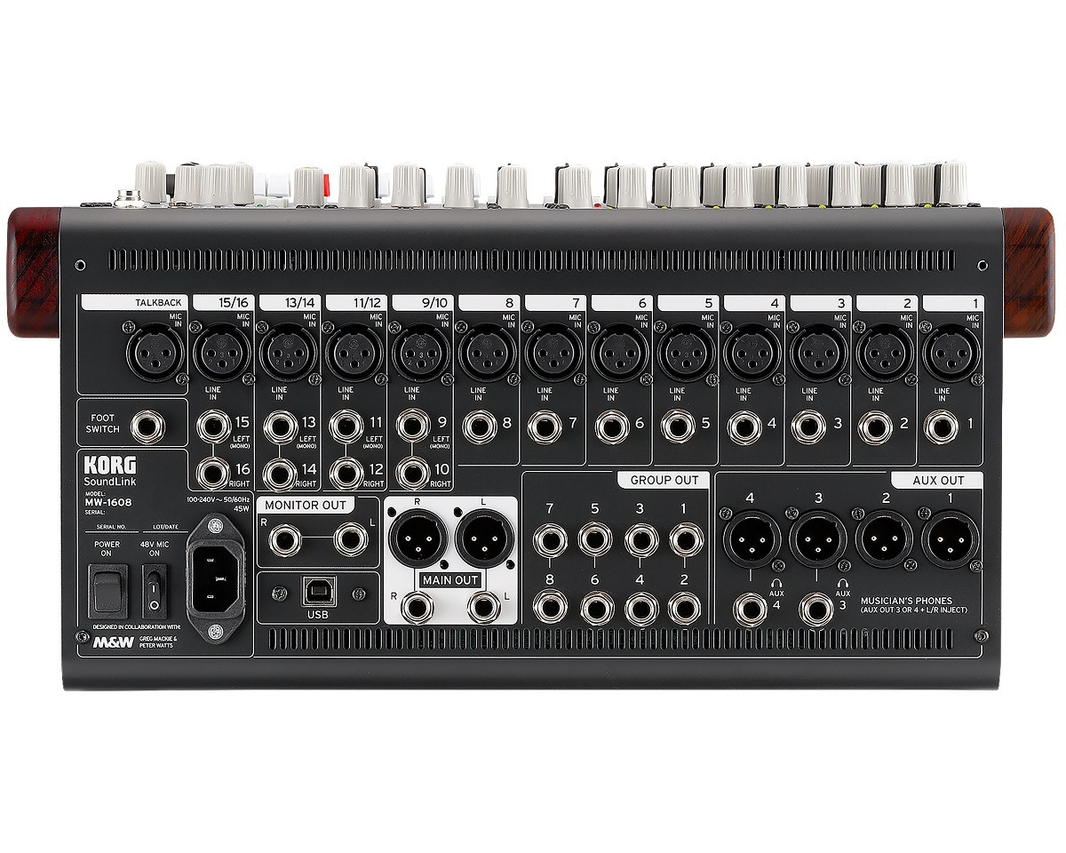 【期間限定】KORG MW-1608-NW 【アナログミキサー】 KORG MW-1608 NW HYBRID ANALOG / DIGITAL MIXER 【限定販売