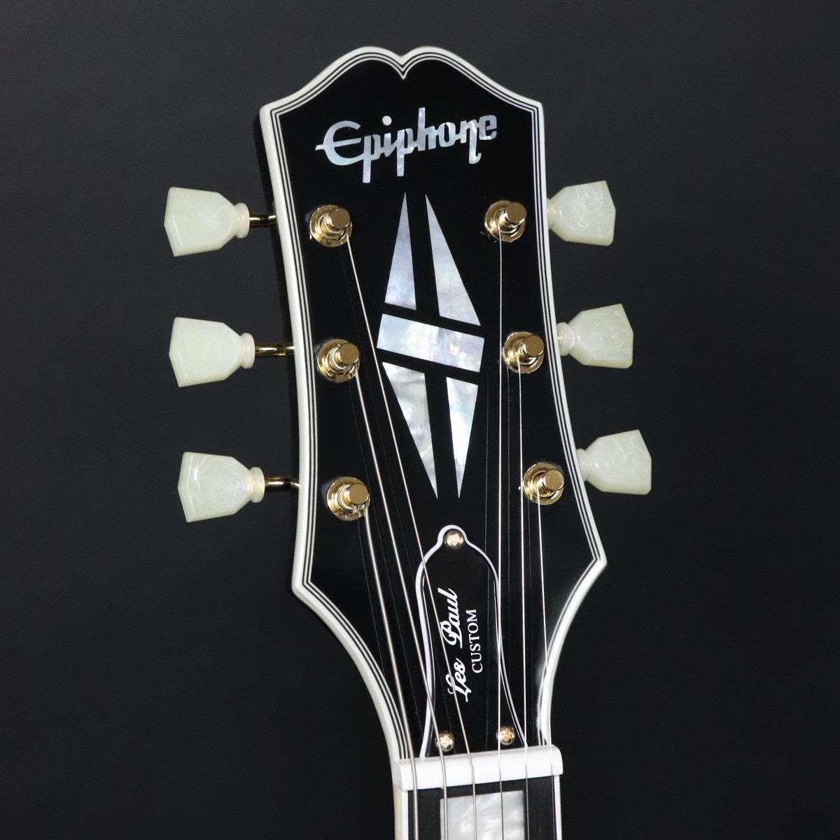 Epiphone Inspired by Gibson Les Paul Custom P-90 Ebony 【梅田店