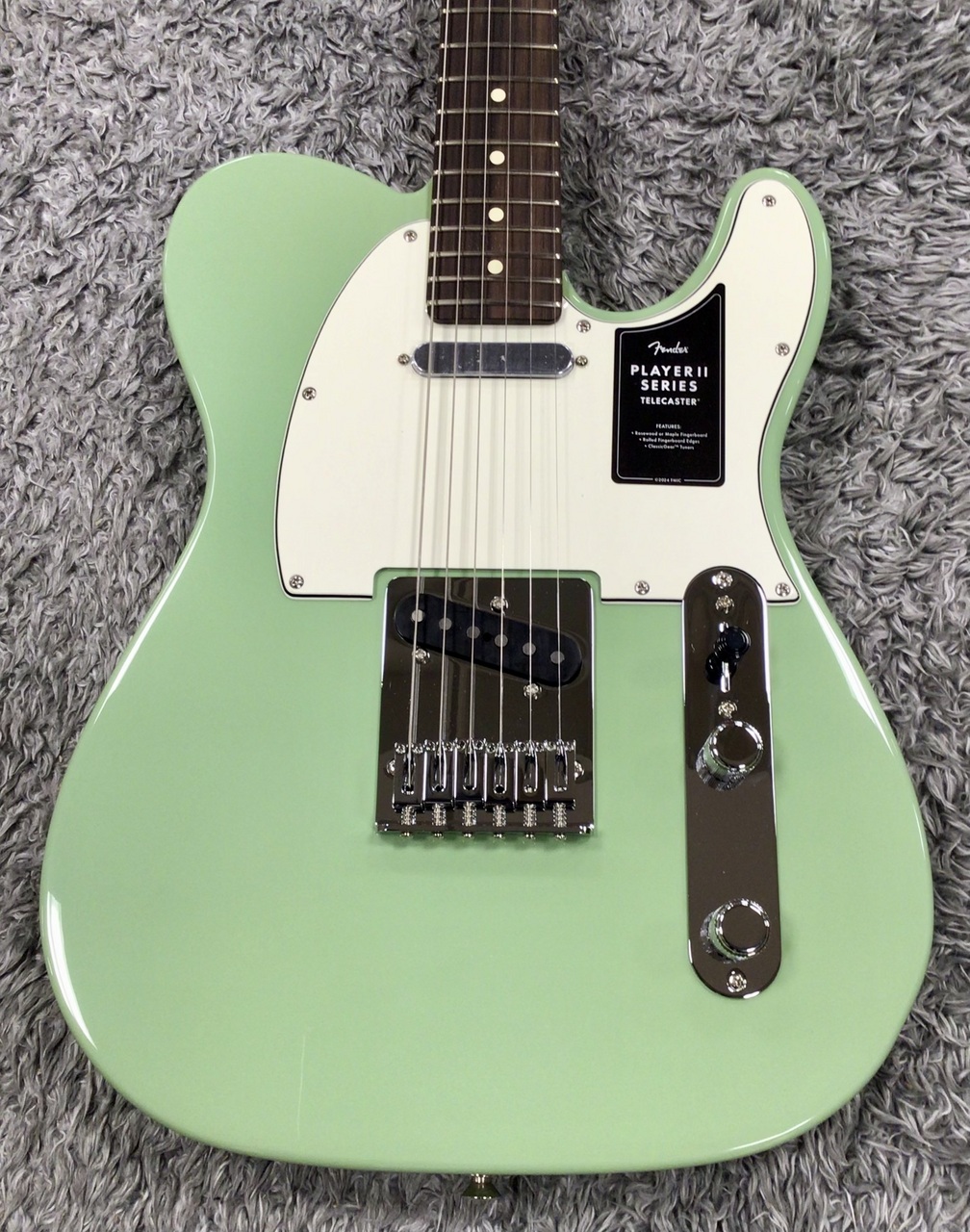 Fender Player II Telecaster Birch Green / Rosewood【フェンダーのスタンダード!】【テレキャスター】