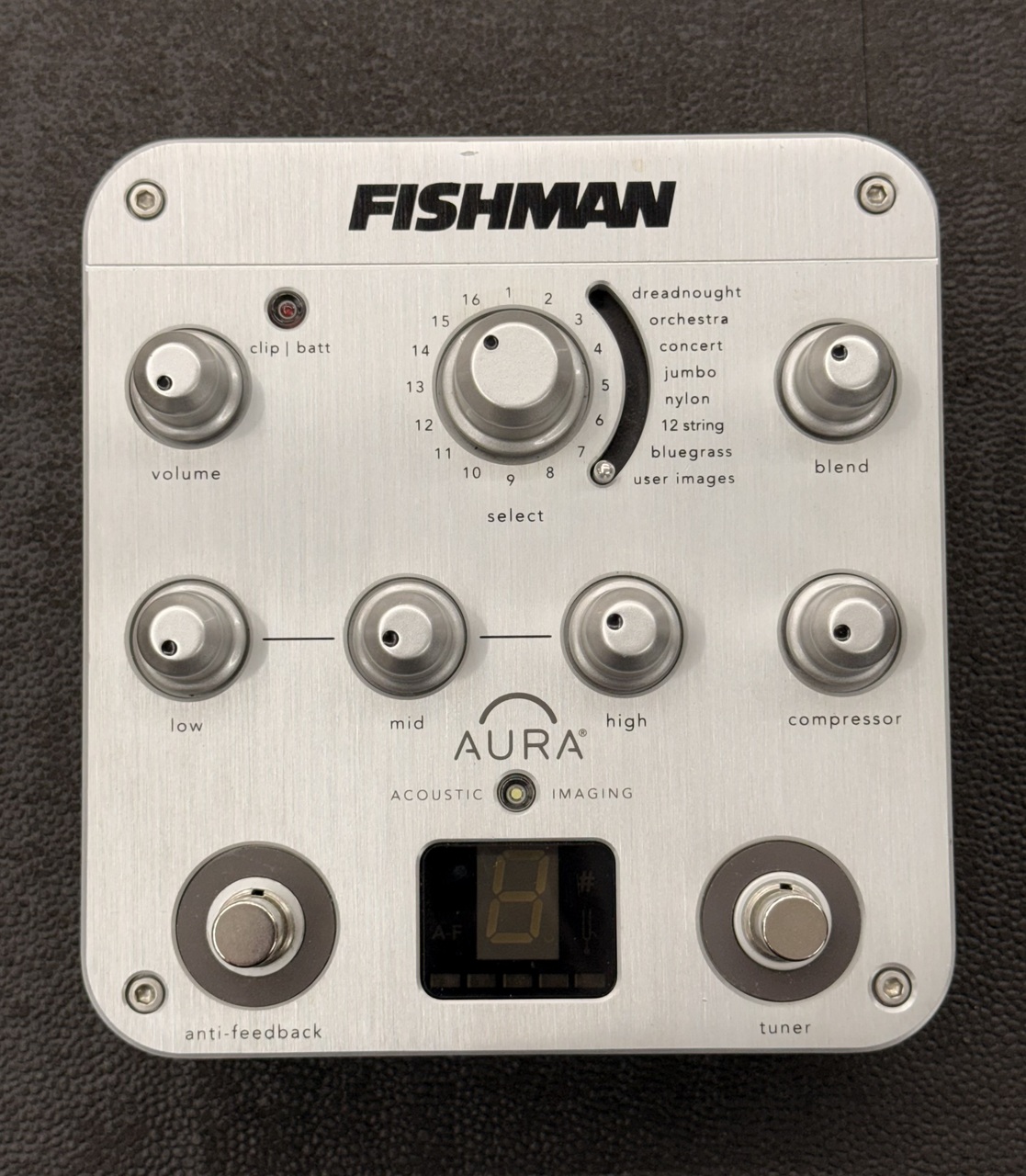 FISHMAN Aura Spectrum DI Preamp（中古）【楽器検索デジマート】
