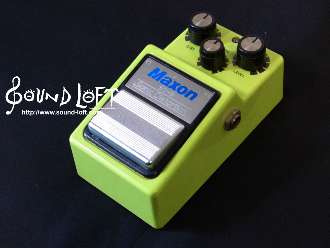 Maxon SD-9 Sonic Distortion (SD9)（ビンテージ）【楽器検索デジマート】