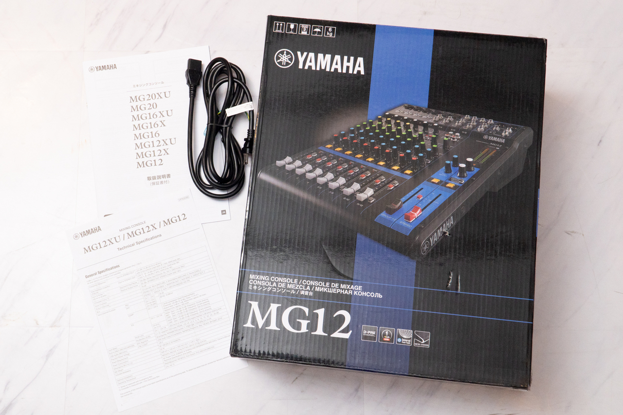 【新品】値下げ時間限定_即購入優先 Yamaha MG12 アナログミキサー YAMAHA MG12 アナログミキサー【GIB横浜】（中古/送料無料）【楽器検索