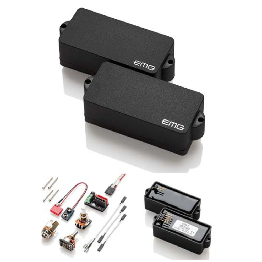 EMG P（EMG-P） BLACK ベース用 アクティブピックアップ 4弦プレベ用