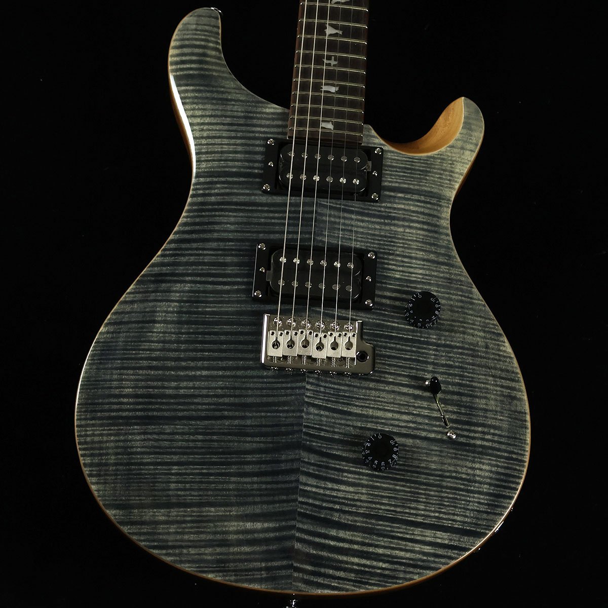 Paul Reed Smith(PRS) SE Custom24 Charcoal SEカスタム24 チャコール ロックペグ交換済み （新品/送料無料）【楽器検索デジマート】