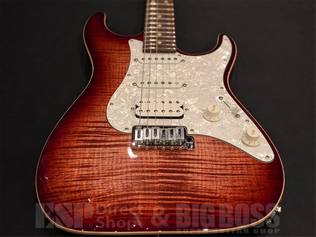 Suhr Standard Plus Matching Head / Faded Trans Wine Red