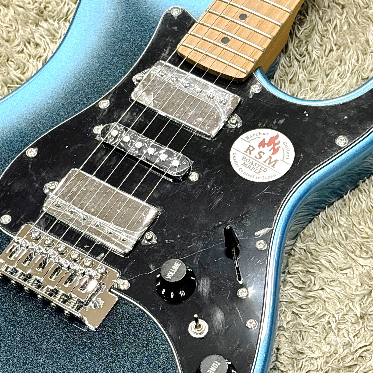 Bacchus GS-4DX RSM/M GB-B(Galaxy Blue Burst)【特価】【ステンレス