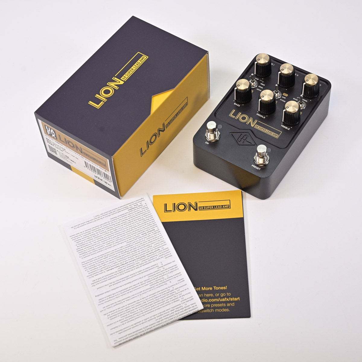 Universal Audio UAFX Lion 68 Super Lead Amp ギタープリアンプ