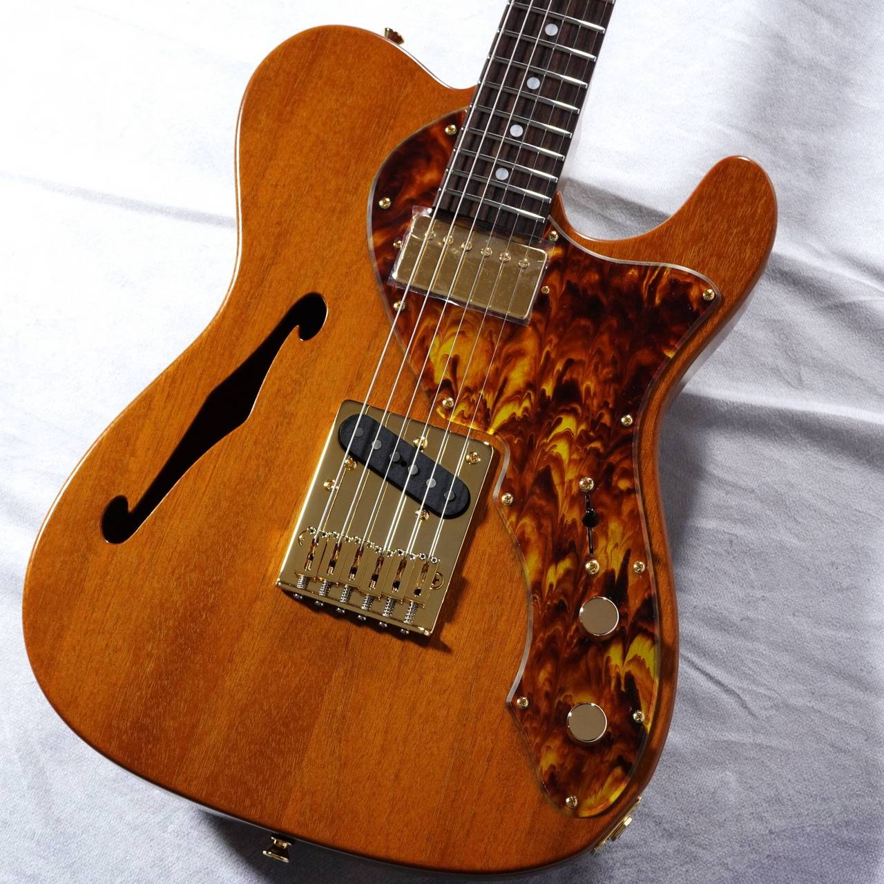 FREEDOM TE Pepper ホンジュラスマホガニー1Pネック FREEDOM CUSTOM GUITAR RESEARCH C.S.TE Pepper Hollow2 /Vintage