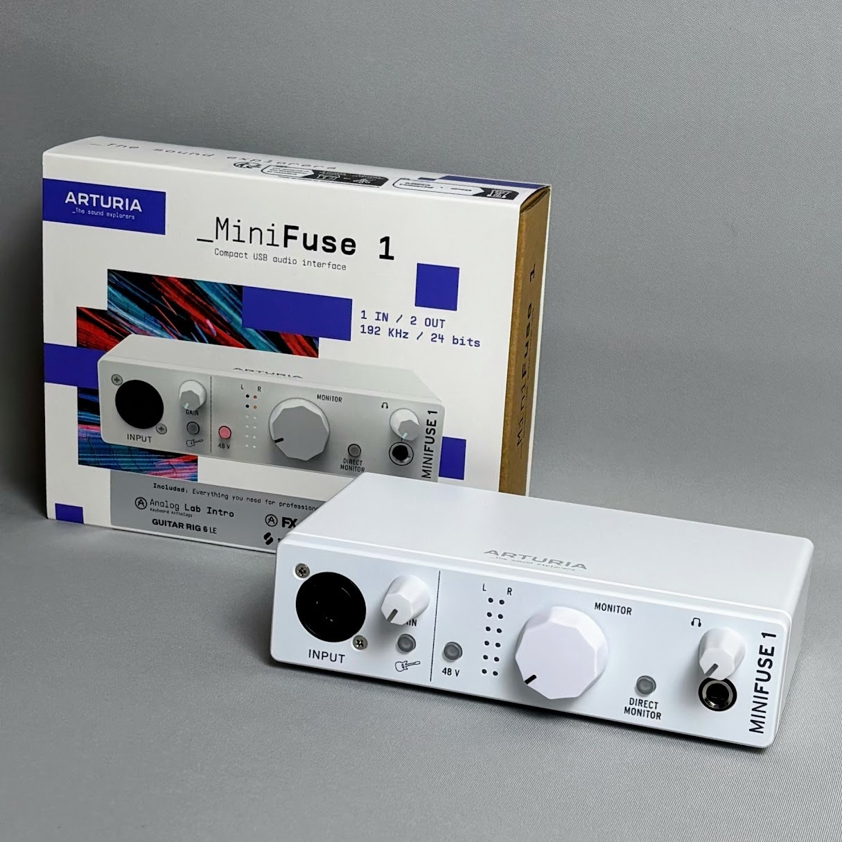Arturia MINIFUSE 1 (ホワイト) オーディオインターフェイス 1