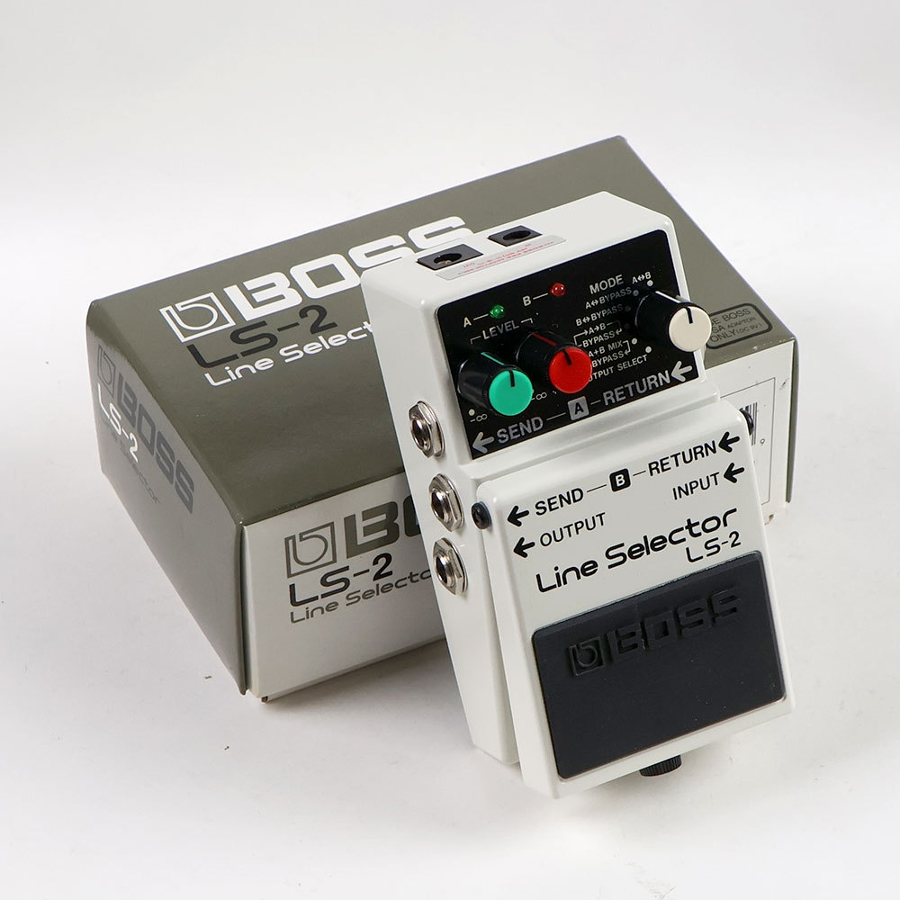 BOSS LS-2 ラインセレクター　箱、取説付き　中古 BOSS (ボス) ラインセレクター LS-2｜トレファクONLINE