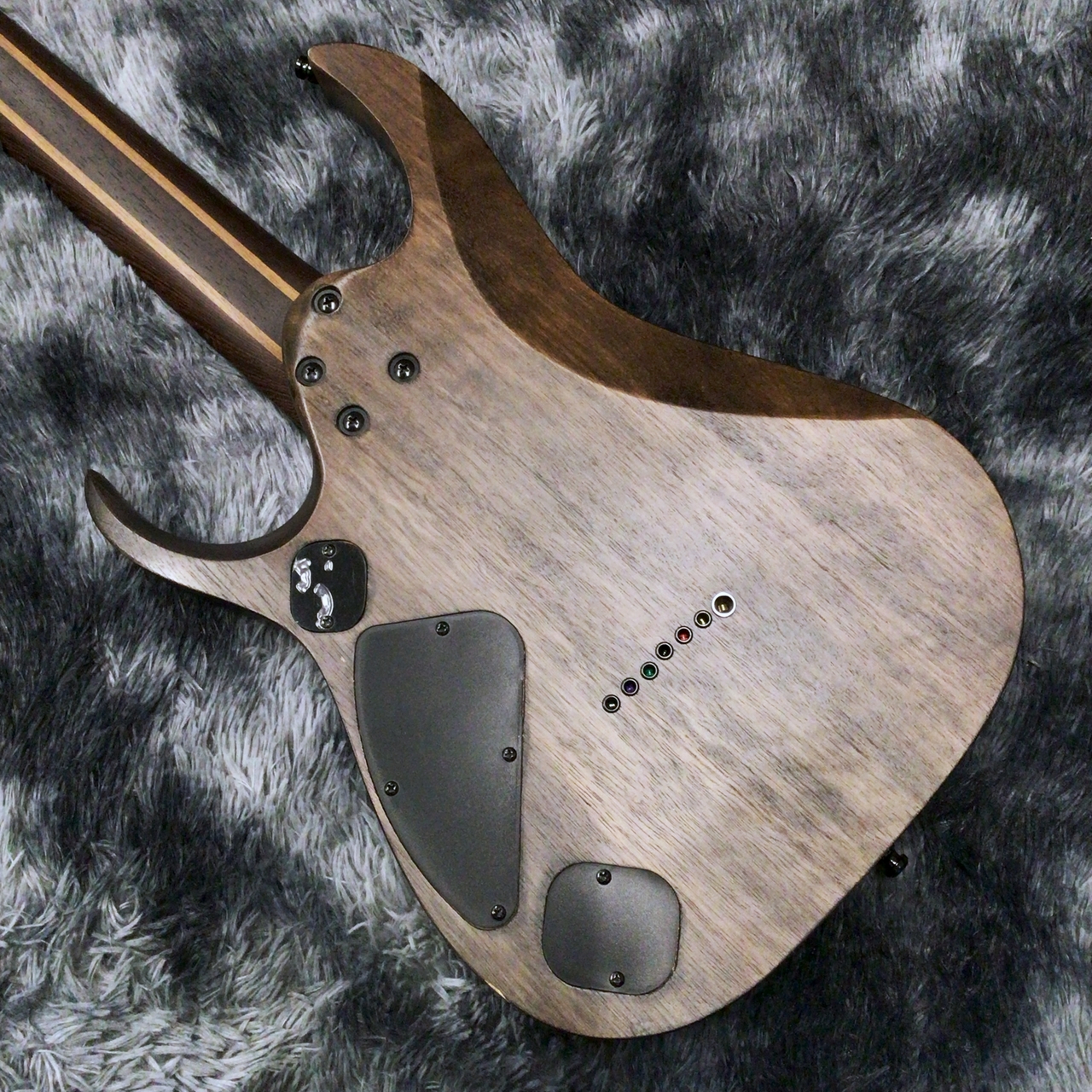 Ibanez RGD71ALPA-CKF (Charcoal Burst Black Stained Flat