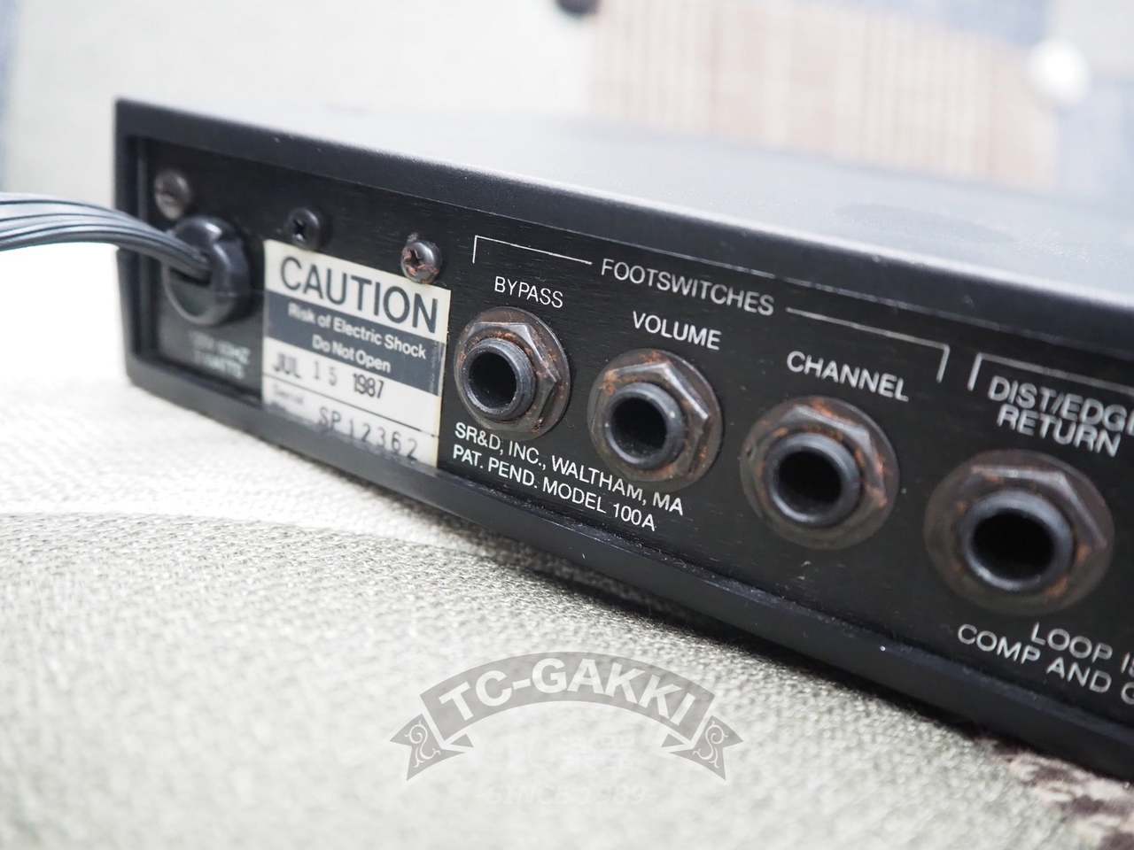 ★訳あり★ ROCKMAN SUSTAINOR MODEL100A 100V仕様 Rockman SUSTAINOR MODEL 100A（ビンテージ）【楽器検索デジマート】