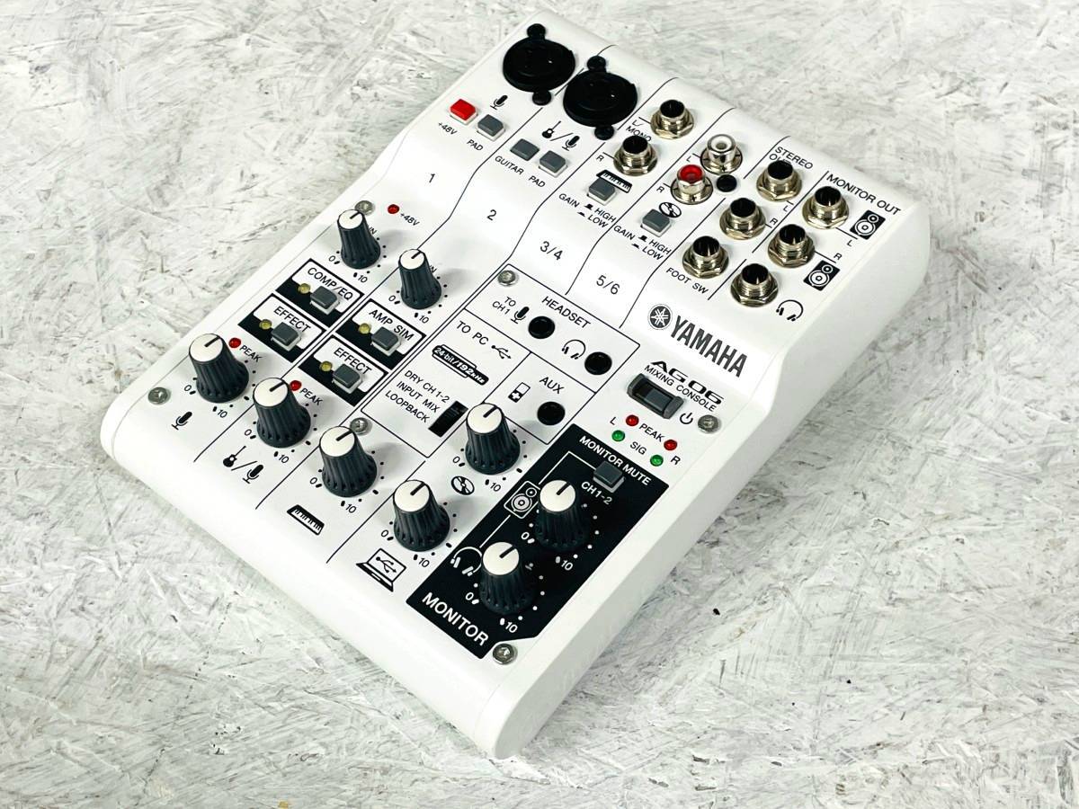 YAMAHA AG06（中古/送料無料）【楽器検索デジマート】