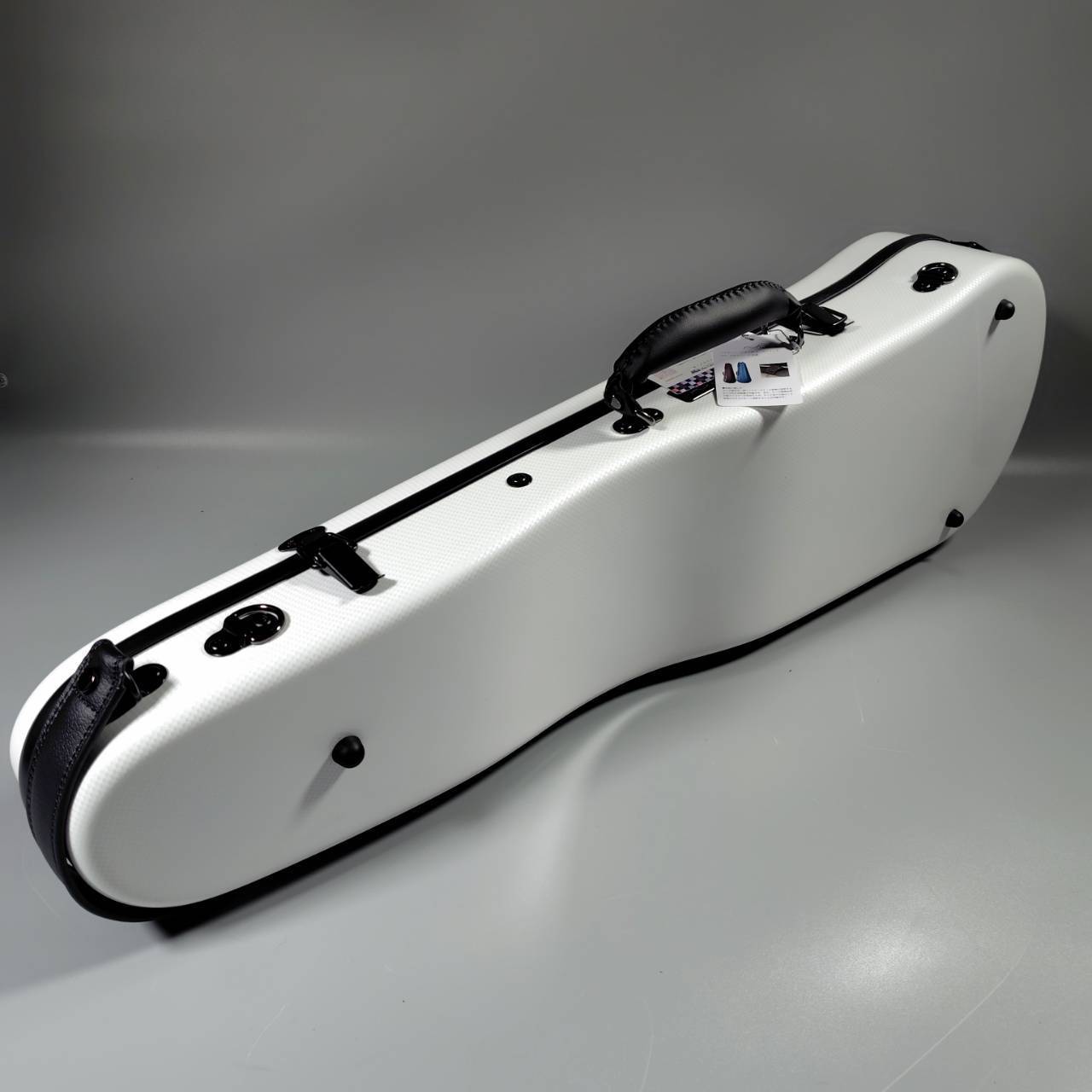 Carbon Mac CFV-2 スリム ホワイト バイオリン用ハードケース（B級特価