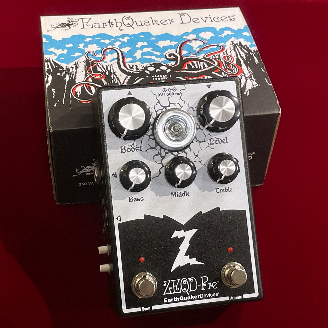 EarthQuaker Devices ZEQD-Pre 【Dr. Z共同開発による真空管プリアンプ