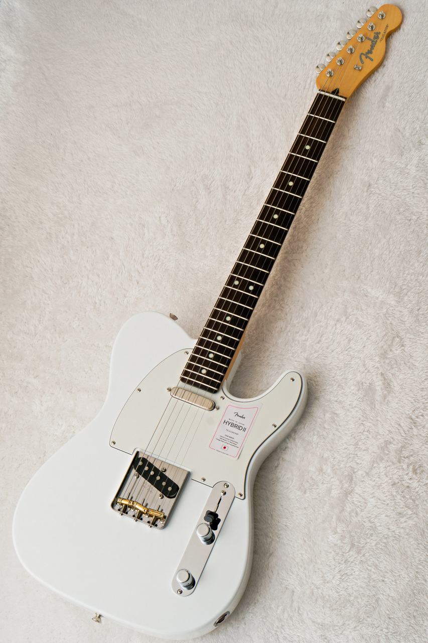 Fender MIJ HYBRID II TELECASTER Arctic White / AWT 【軽量個体