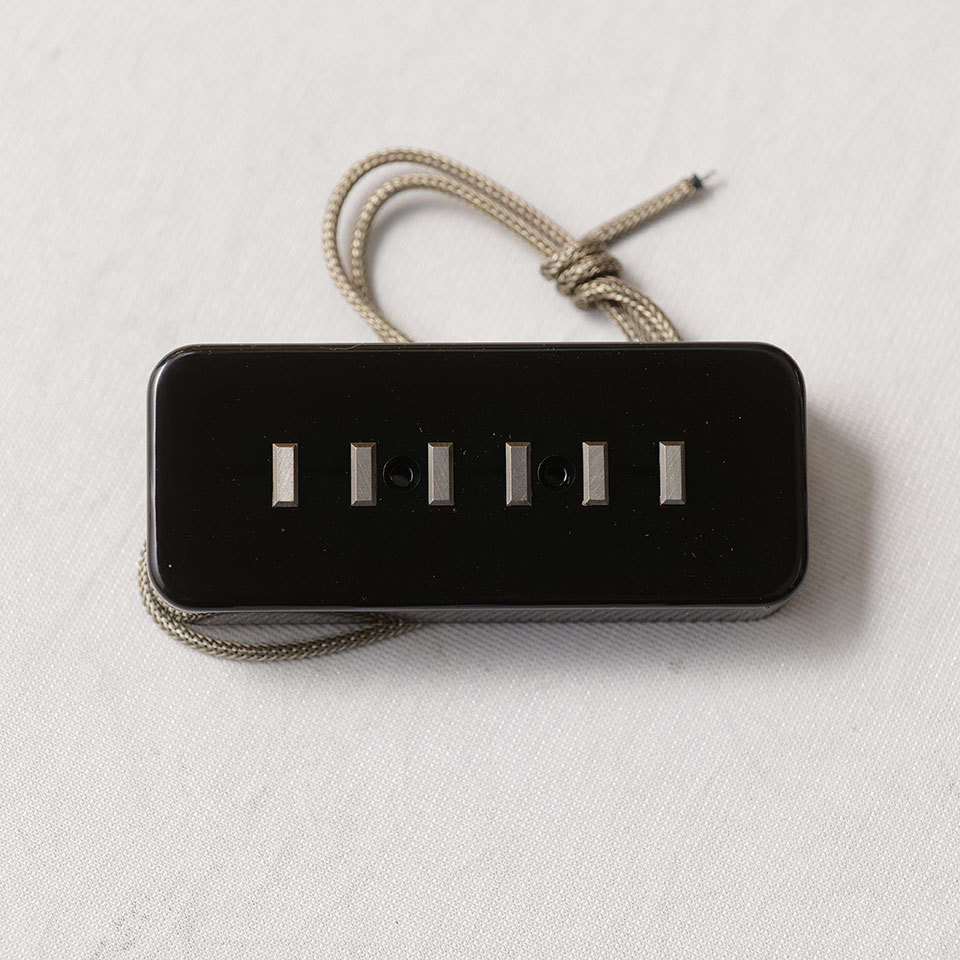 LOLLAR PICKUPS P-90 Staple Pickup Neck Black（新品）【楽器