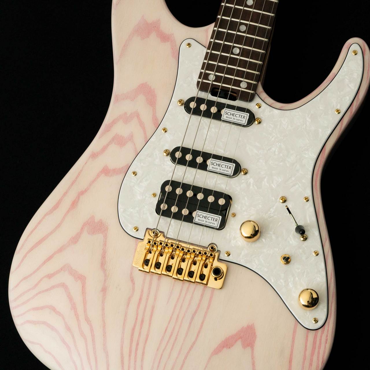 SCHECTER BH-1-STD-24/R Limited -See-Through Shell Pink- #S2408022