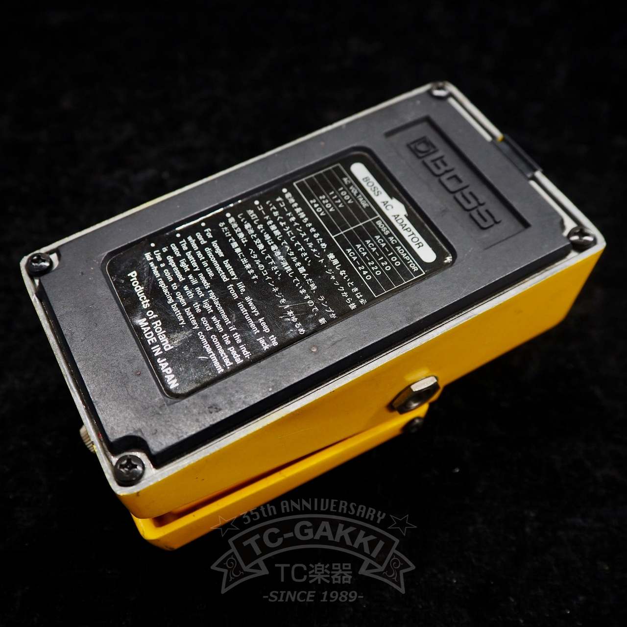BOSS OD-1 Over Drive (Silver Screw/JAPAN/JRC4558D)（ビンテージ