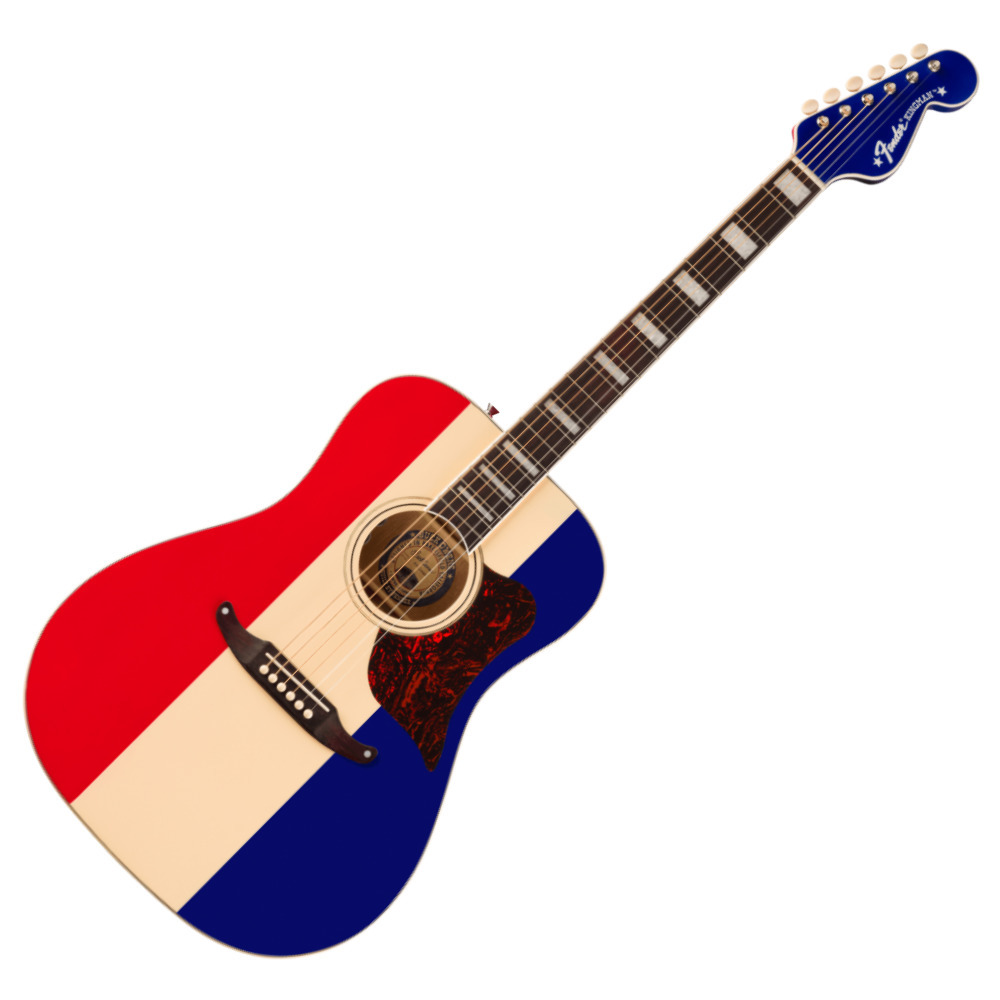 Fender フェンダー Buck Owens Kingman with Case Red White and