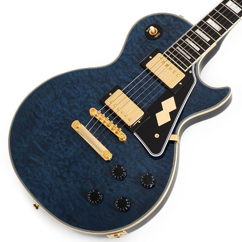 12640】Epiphone ホビー・楽器・アート Les Paul Custom Quilt 青