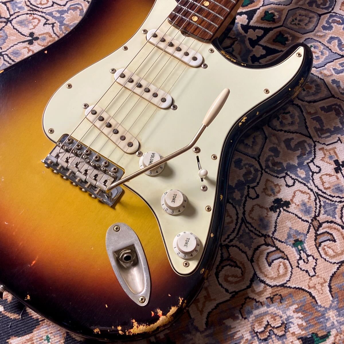 Rebel Relic 59S Series Custom　美品 Rebel Relic 59 S-Series 3-Tone (Faded Red) Sunburst 2022（中古