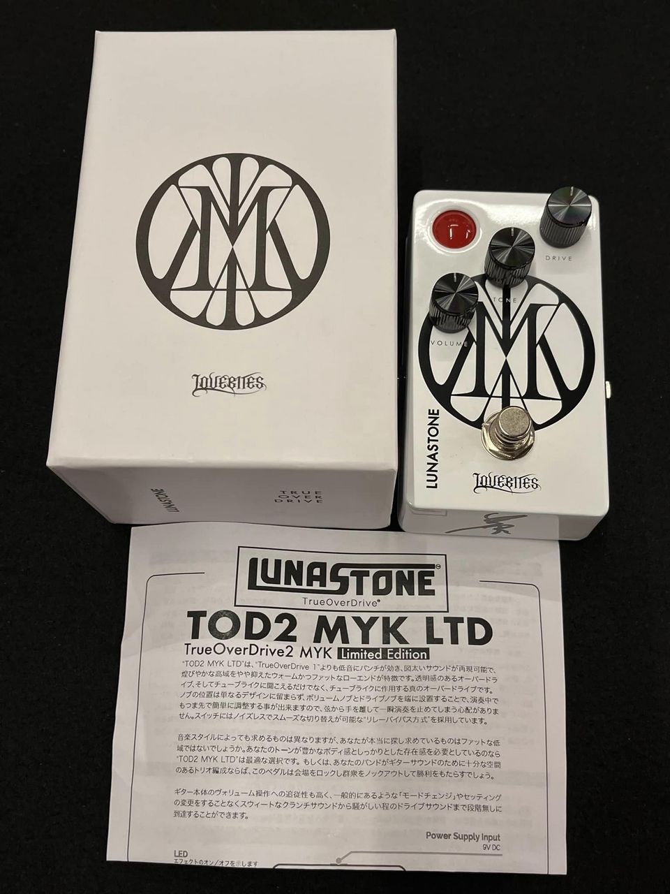 LUNASTONE TRUE OVER DRIVE2 MYK Limited Editon (LOVEBITES MIYAKO MODEL) 本体直筆 サイン入り（新品）【楽器検索デジマート】