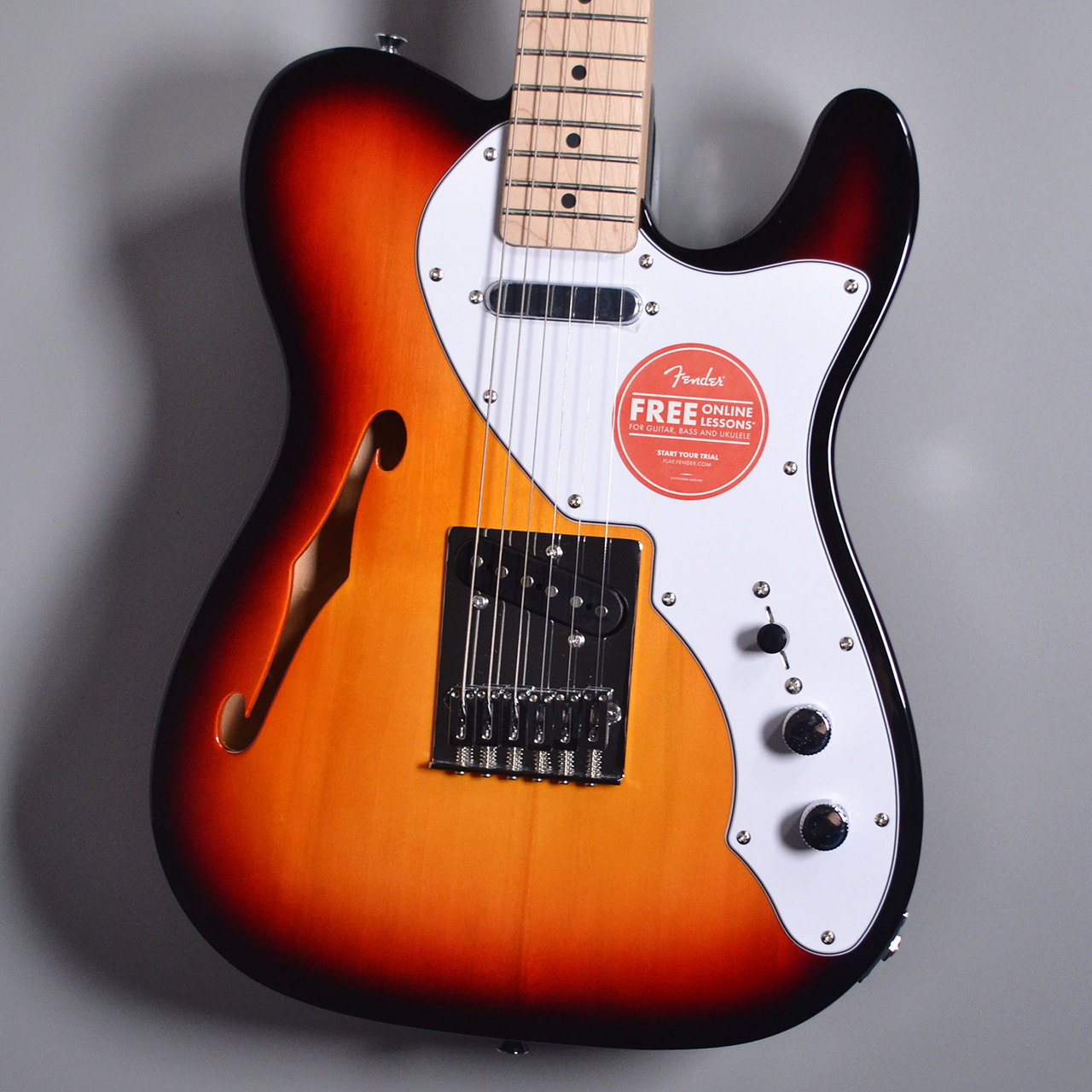 Squier by Fender Affinity Series Telecaster Thinline 3-Color 