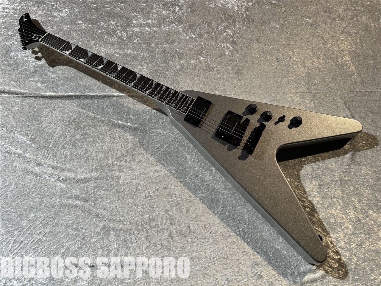 Gibson Dave Mustaine Flying V EXP (Metallic Silver)（新品/送料無料