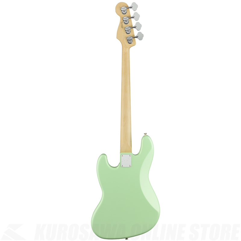 Fender American Performer Jazz Bass, Maple, Satin Surf Green