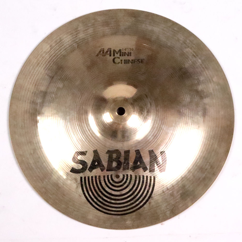 シンバル2枚セット　中古　引退品　チャイナシンバル　SABIAN SABIAN 【中古】 チャイナシンバル セイビアン SABIAN AA MINI CHINESE