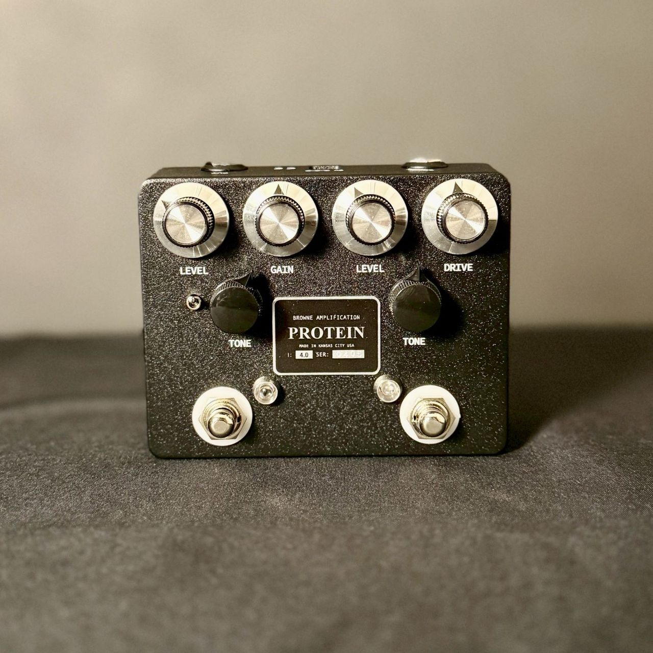 Browne Amplification PROTEIN V.3 新品・未使用 Browne Amplification PROTEIN DUAL OVERDRIVE V3 Black