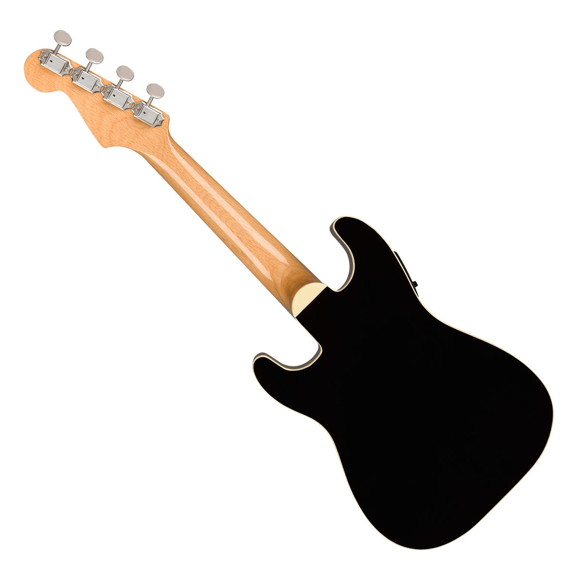 Fender Fullerton Strat Uke Black ウクレレ コンサート ピックアップ