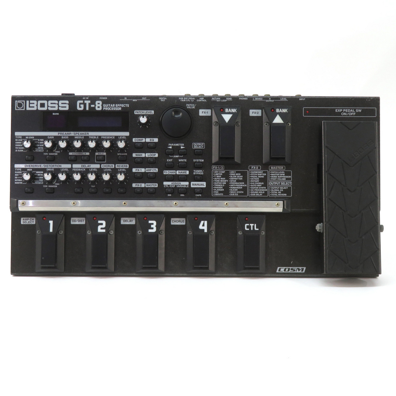 BOSS GT-8 GUITAR EFFECTS PROCESSOR（中古/送料無料）【楽器検索 