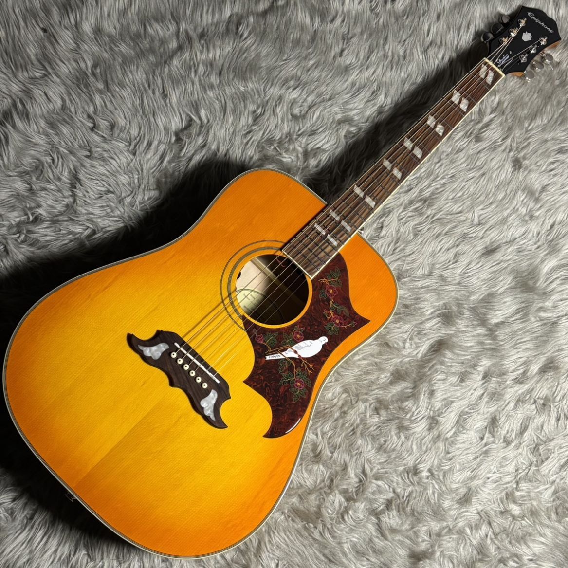 Epiphone DOVE Studio (DOVE Pro) Violinburst ダブ エレアコ