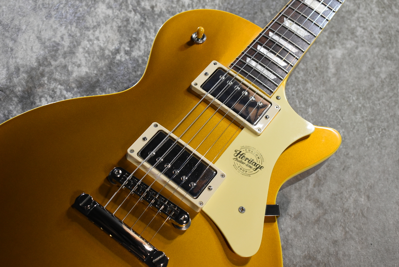 Heritage Custom Shop Core Collection H-150 Plain Top Gold Top