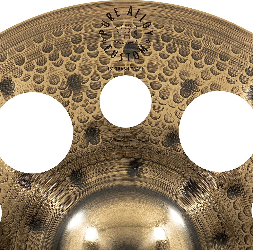 Meinl Cymbals Pure Alloy Custom Series クラッシュシンバル 18