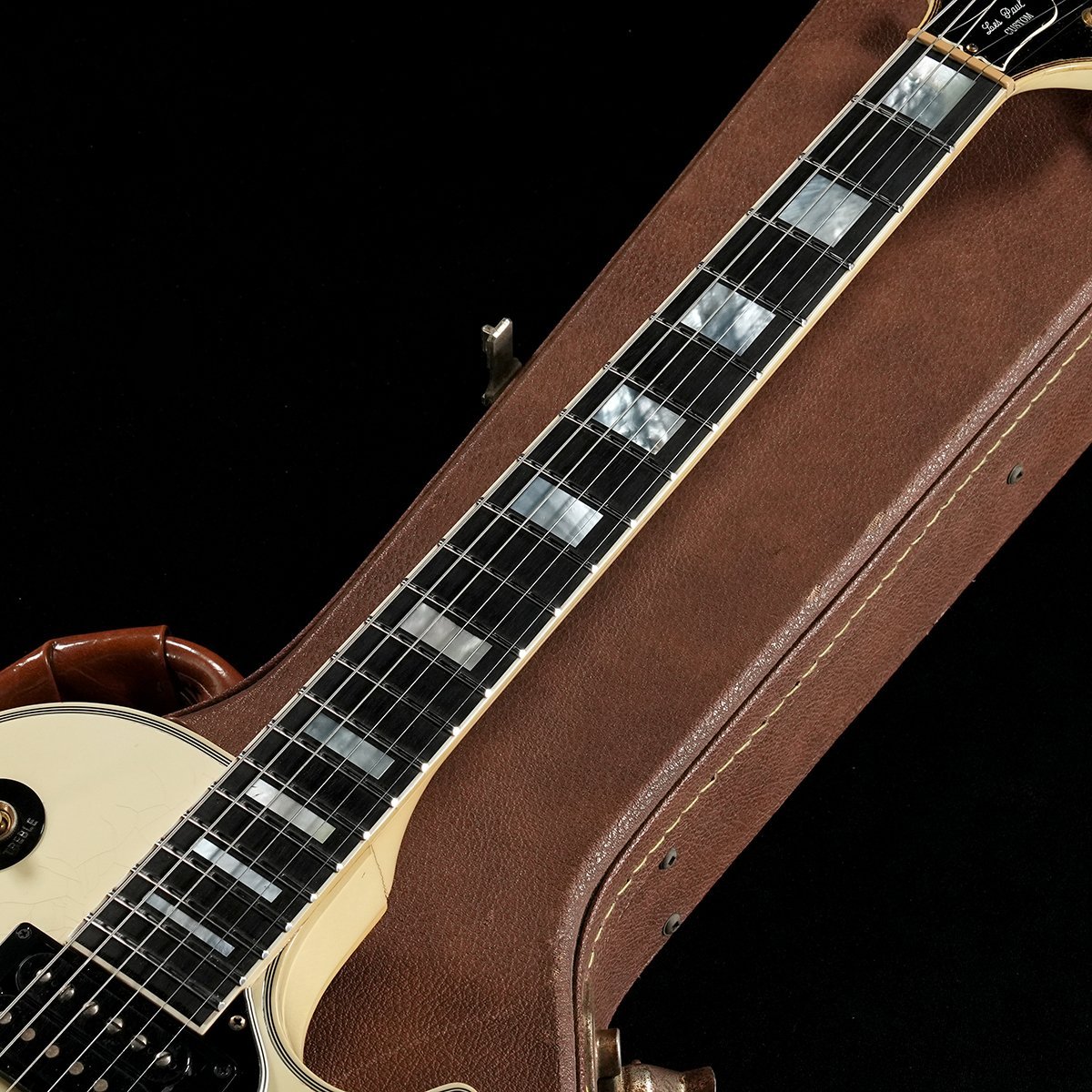 Gibson 1989 Les Paul Custom Alpine White【ネック折れリペア有り